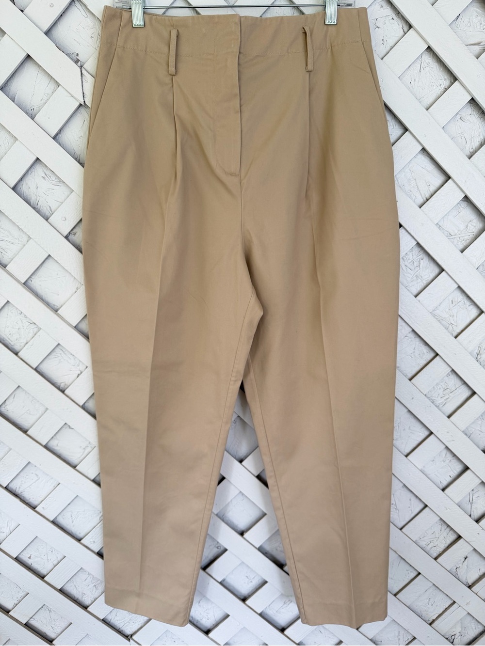 Equipment Femme Trousers High-Rise Cropped size 12